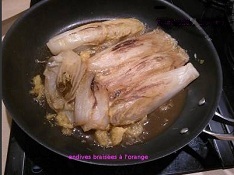Endives braisées à l'orange