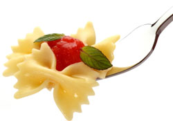 Farfalle à la bolognaise