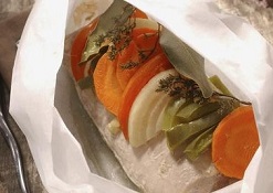 Filet mignon en papillote