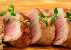 Filet mignon de porc au miel et citron