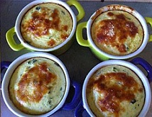 Flan de courgettes à la ricotta
