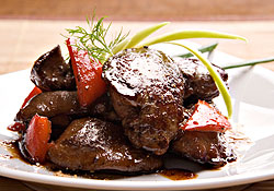 Foie de veau aux épices