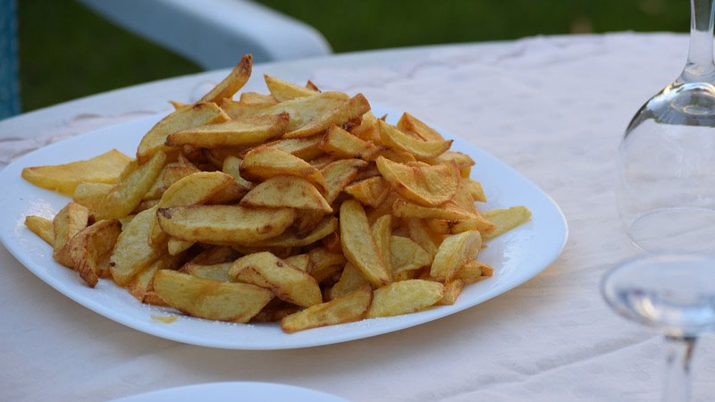 Frites sans matière grasse