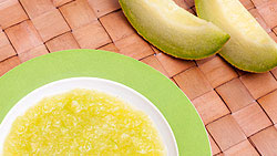 Gaspacho de melon citronné