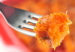 Gratin de carottes à la cancoillotte
