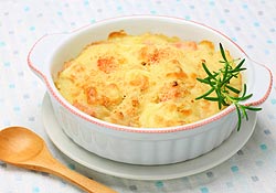 Gratin courgette-patate douce