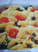 Gratin de pâtes aux légumes