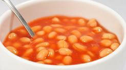 Haricots blancs à la sauce tomate