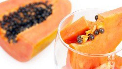 Salade de papaye au sirop d'agave