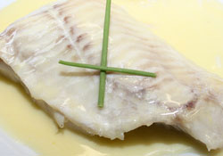 Limande au lait de coco
