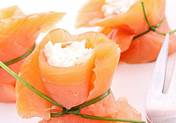 Makis de saumon fumé
