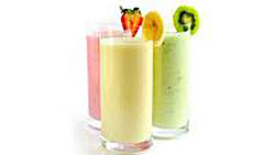Milk-shake aux fruits