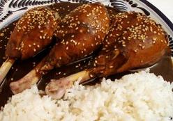Mole poblano (poulet au cacao)