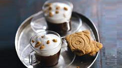 Mousse de cappuccino biscuitée