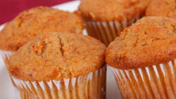 Muffins à la carotte et au cumin 
