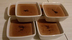 Panna cotta aux trois parfums