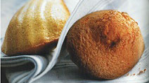 Petites madeleines légères aux zestes de citron