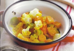 Poêlée de légumes croquants façon pickles 