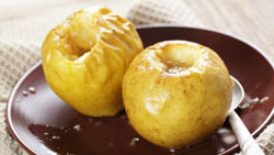 Pomme au four en papillote