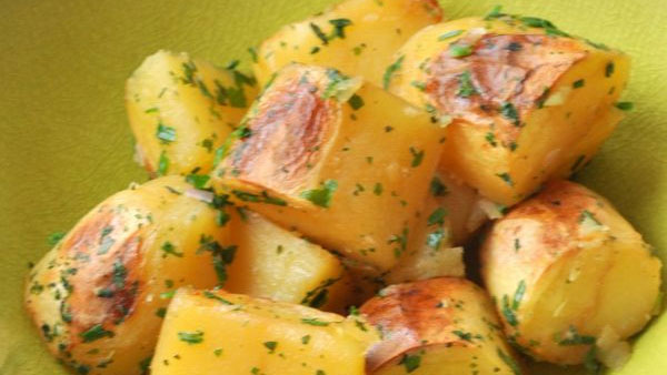 Pommes de terre rôties sans matière grasse