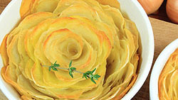 Rosace de pommes de terre 