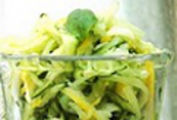 Salade de courgettes rapées  