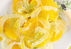 Salade d'orange à la calabraise
