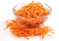 Salade de carottes rapées à la marocaine